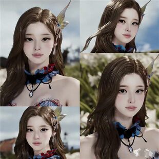 SSo韩系 没体型 AION2 永恒之塔2捏脸女 台服韩服魔族天族通用