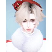 血河小狗 逆水寒手游捏脸男通用 悸雪