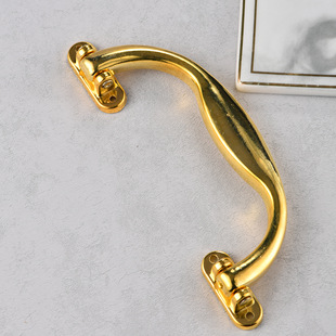 箱包五金配件制罐类铝箱类包装盒纸盒红酒盒提手电镀金色塑料精茂