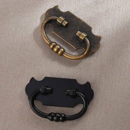 橱柜拉手衣柜拉手黑色孔距61mm
