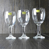 6113 水晶玻璃红酒杯高脚125ml酒杯家用6111 6112 2075高端加厚