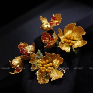 欧姿新娘饰品超百搭精致古风发饰插针侧边夹配饰婚礼跟妆点缀配饰