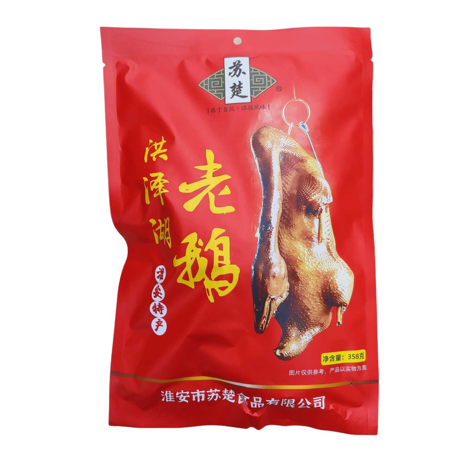 358克真空熟食老鹅肉苏楚老鹅