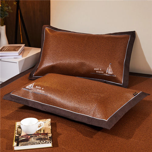 清凉冰丝单人枕头套