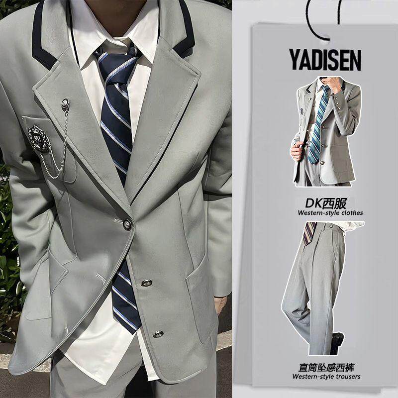 DKJK男女黑色西装套装毕业班服