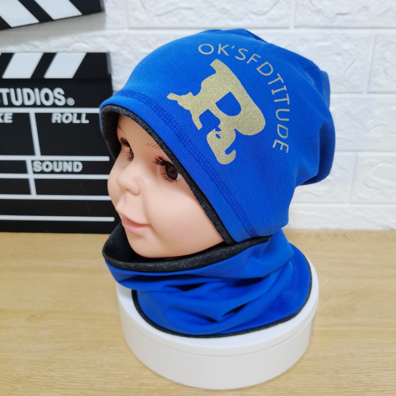 儿童秋冬帽子男女大孩棉质