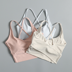 高级感运动内衣女2026美背健身文胸高强度训练瑜伽服吊带背心外穿