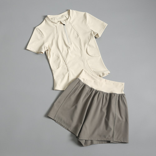 运动服套装女夏新款速干时尚网红