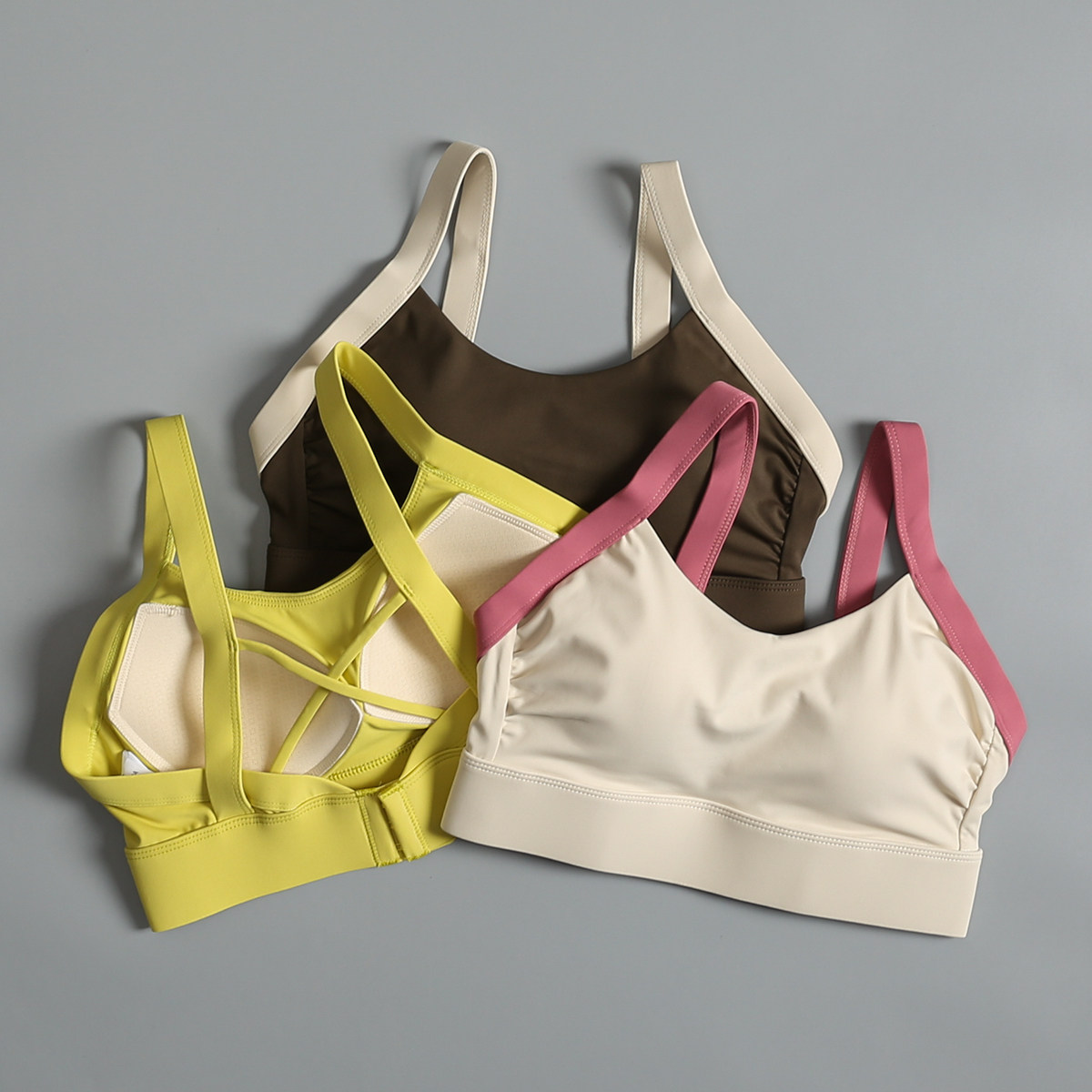 运动内衣女夏高强度跑步防震聚拢交叉美背瑜伽文胸普拉提健身背心,运动服/休闲服装,运动文胸,淘宝优惠券,粉丝福利购,淘宝优惠卷