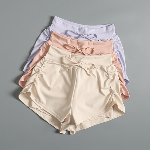 防走光运动短裤女夏季宽松透气