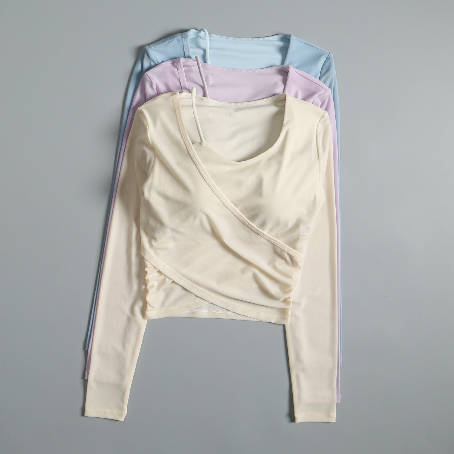 高颜值跑步锻炼长袖女秋2025新款