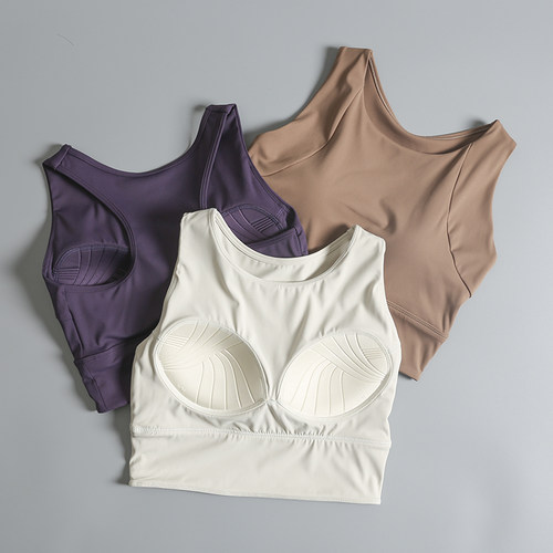 一体杯运动内衣女训练瑜伽服文胸