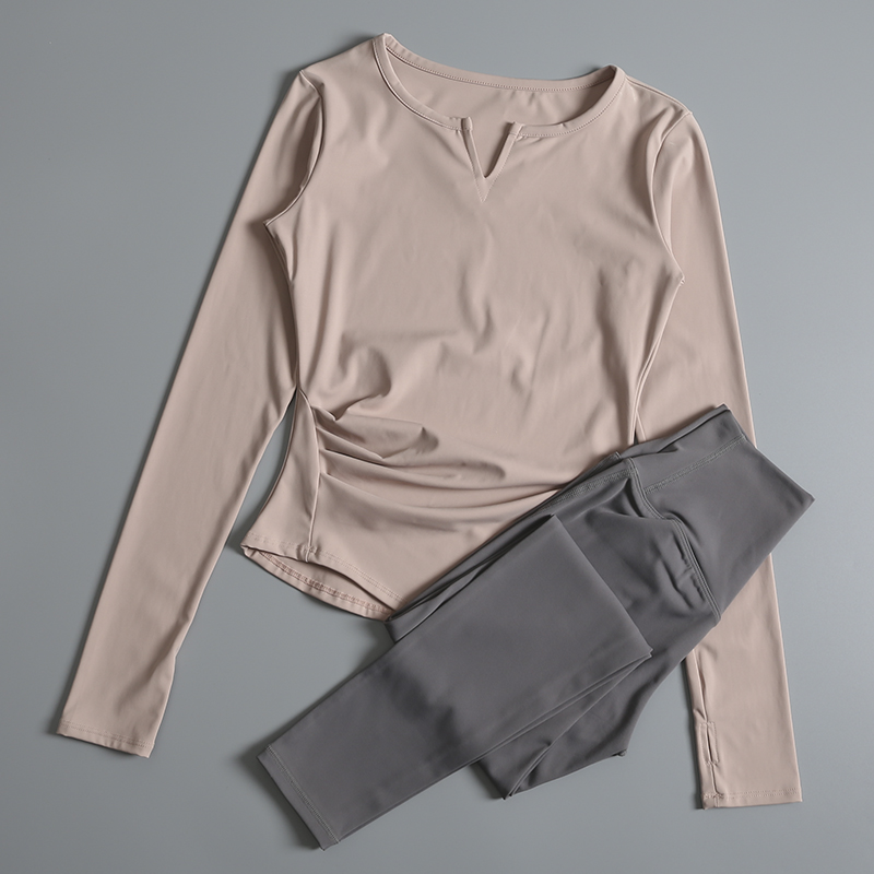 健身服套装女春夏新款修身显瘦