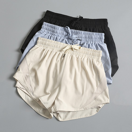 外穿防走光显瘦瑜伽短裤夏