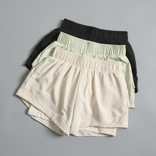 防走光假两件跑步瑜伽健身裤女