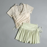 Летний высококачественный модный быстросохнущий спортивный костюм для бадминтона для йоги для тренировок для спортзала, для бега