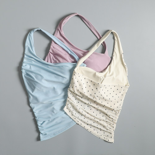 运动内衣女绝美网纱美背防震瑜伽