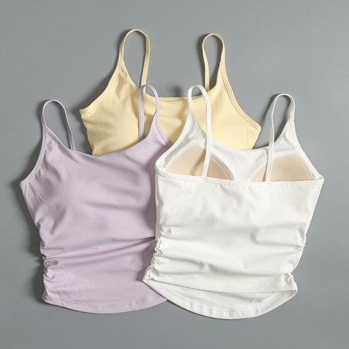 运动内衣女夏季细肩带瑜伽服性感