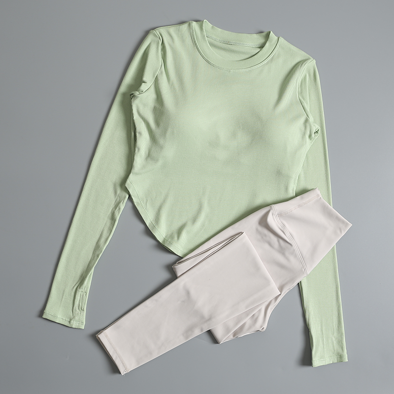 健身套装女专业训练晨跑步高端