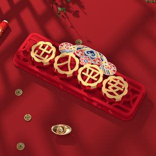 出门见喜场景布置镂空文创对联横批出入平安春联横联福字门贴横幅