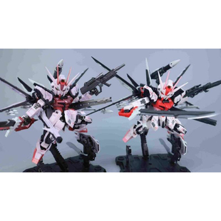 现货 俺猪二师弟复仇鸟 MGSD 嫣红强袭 精涂版 Q萌机甲 拼装模型