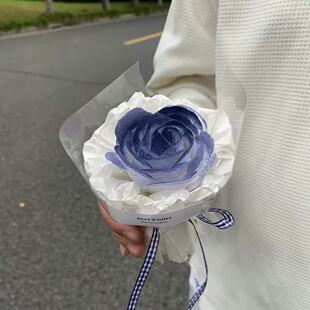 永生仿真迷你皂花见面小花束玫瑰向日葵请人节礼物七夕毕业生日女