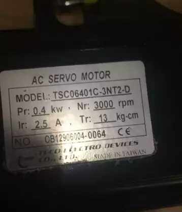 全新东台钻孔机马达TSC06401C-3NT2-D/TSC06401C-3NT2-D11保一年