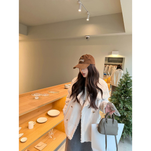 宽松加厚保暖羊羔毛夹克毛毛派克短外套新品 包容度很高 AHY
