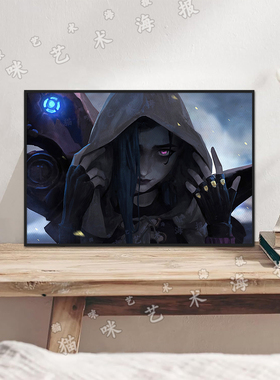 金克丝Jinx爆爆英雄联盟双城之战2Arcane Season 2电影海报游戏