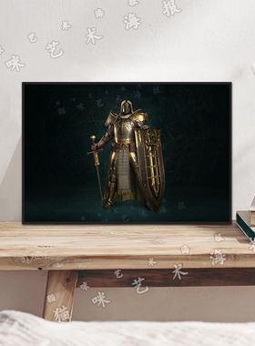 暗黑破坏神4Lilith莉莉丝Diablo IV帆布打印海报装饰画家居游戏