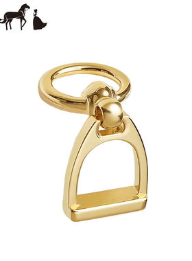 Charms Etrier Twilly小丝巾扣夹镂空猪鼻子围巾固定扣方巾打结配