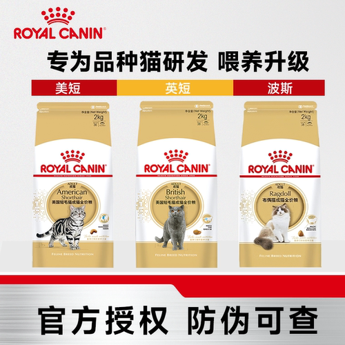 皇家猫粮BS34英国短毛
