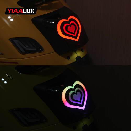 VESPAGTSGTV爱心尾灯炫彩总成