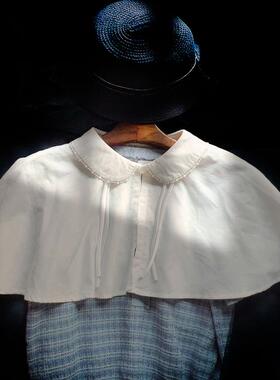 云肩新中式假衬衫领娃娃领假领子女百搭假领汉服假衣领披肩女外搭