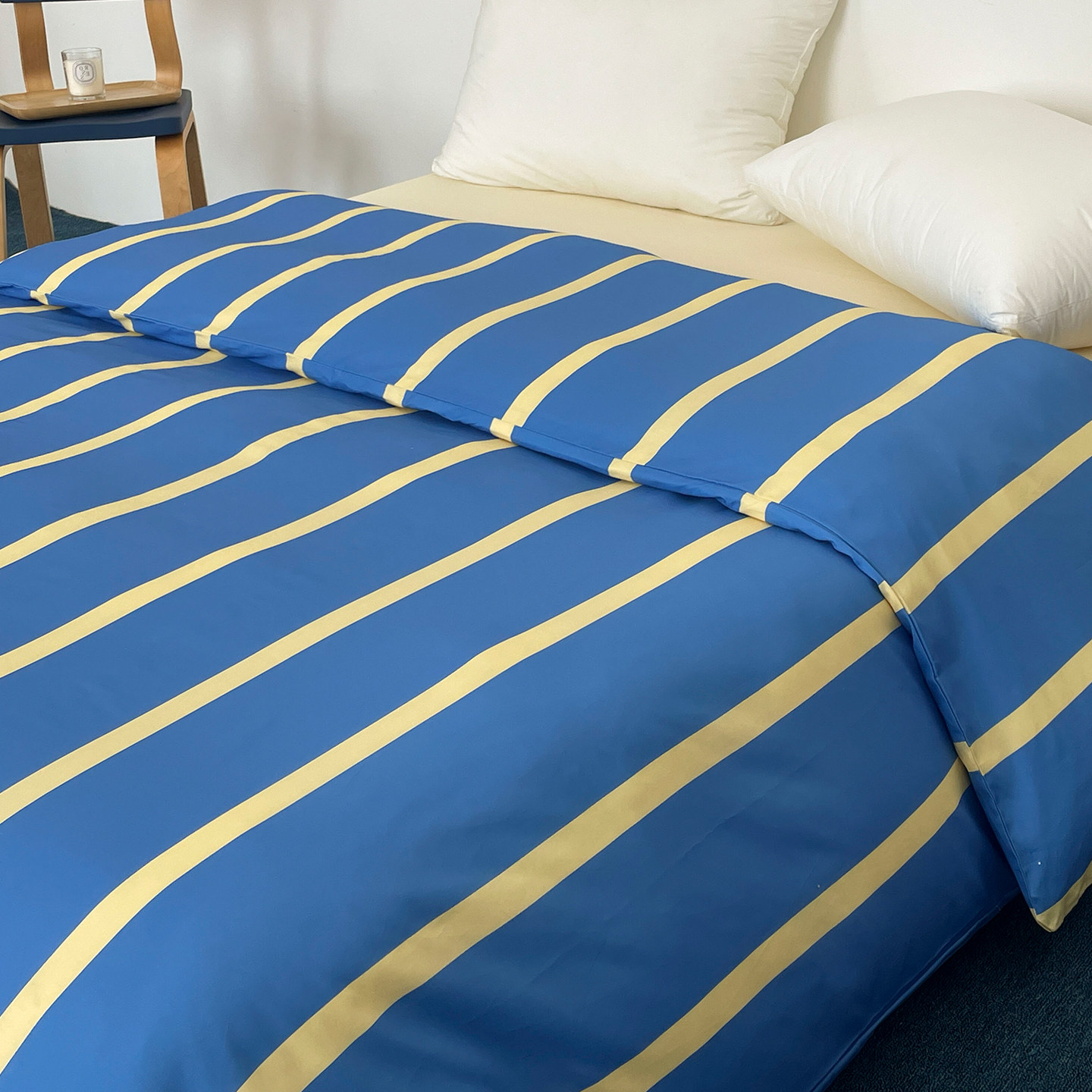 蒙德里安 原创撞色100全棉被套被芯罩简约条纹男生款单件1.5/1.8m,床上用品,被套,淘宝优惠券,粉丝福利购,淘宝优惠卷