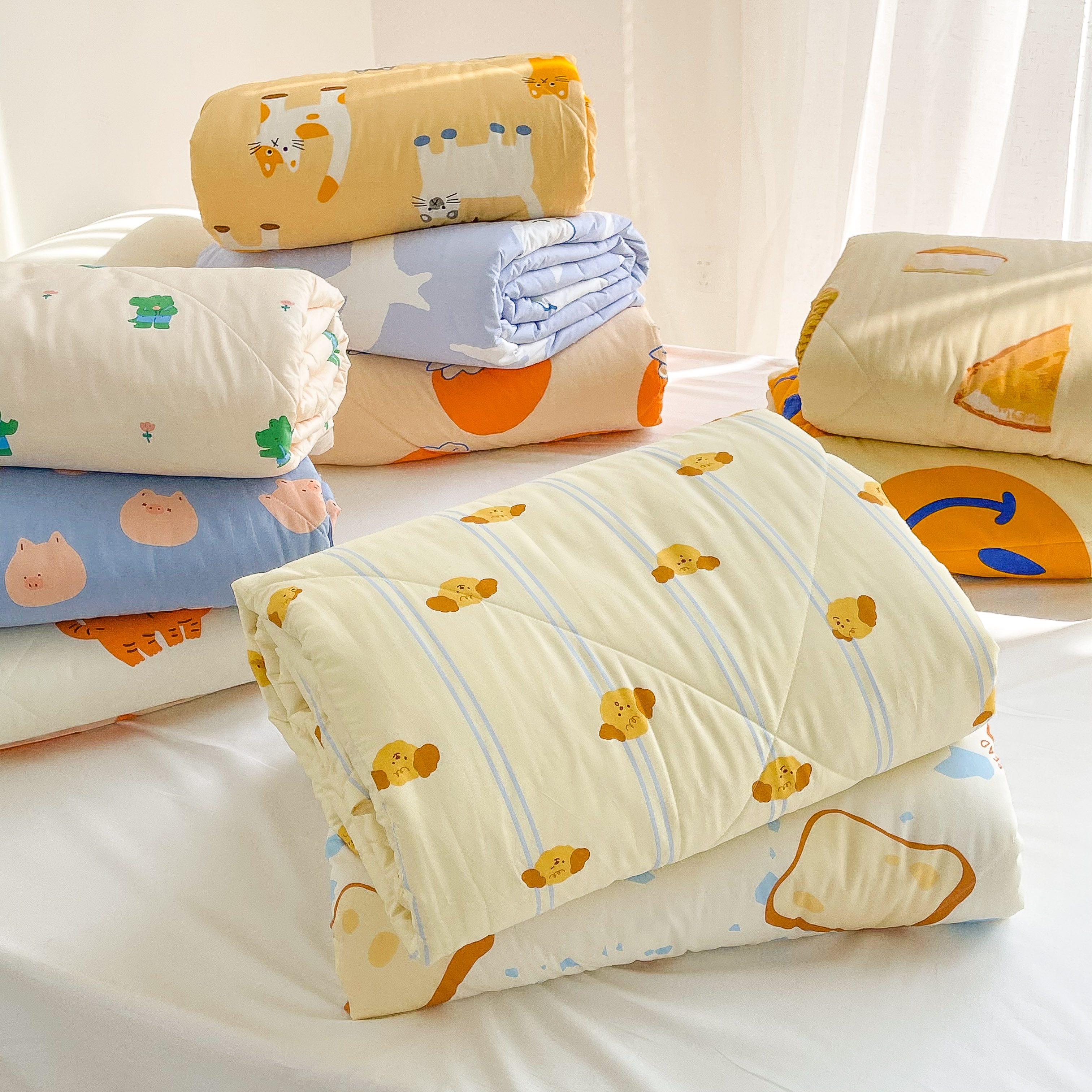 花花造梦原创设计全棉空调被