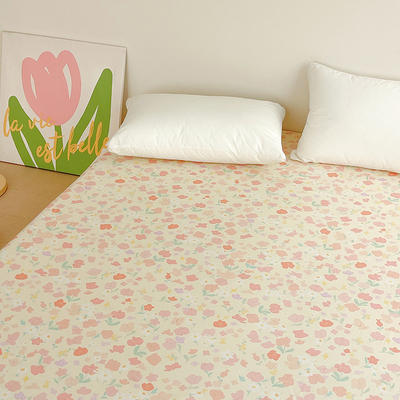 花花造梦全棉田园风碎花床单