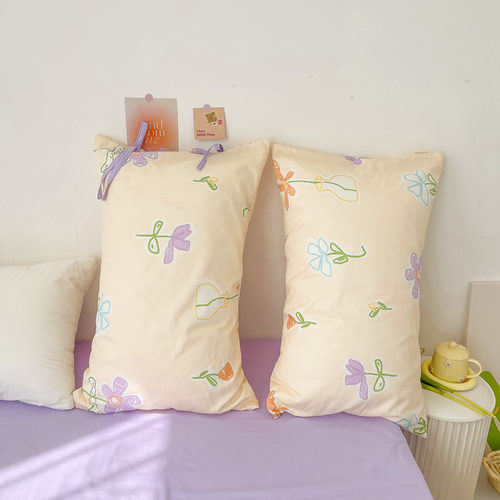 原创手绘插画全棉斜纹