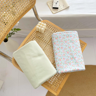 Matisse马蒂斯原创小玫瑰碎花全棉床单床笠单双人被单定制 少女感