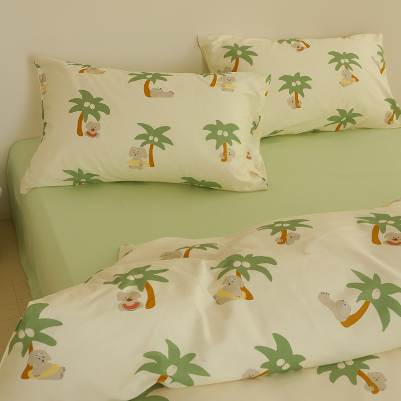 学生宿舍四件套全棉原创设计