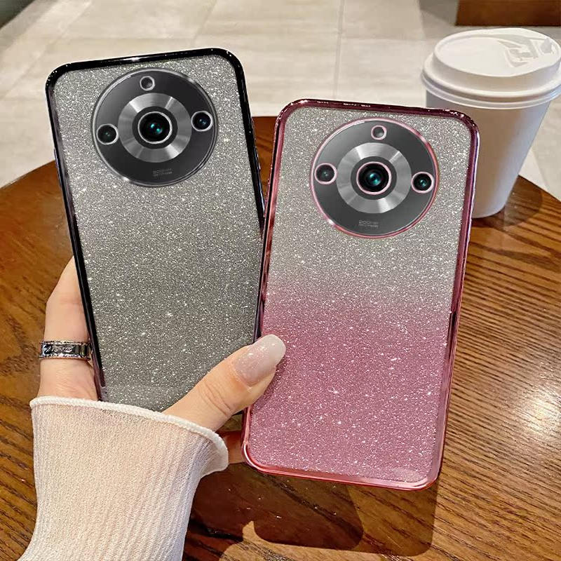 适用外贸真我realme14 14Pro+13PRO 12X GT7PRO闪粉电镀手机壳RealmeNOTE60X C61 C63 C75 直边TPU保护套批发