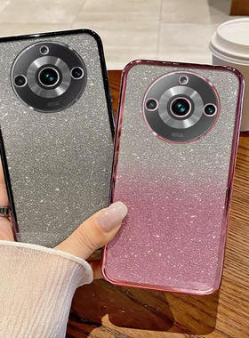 适用外贸真我realme14 14Pro+13PRO 12X GT7PRO闪粉电镀手机壳RealmeNOTE60X C61 C63 C75 直边TPU保护套批发