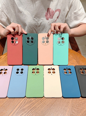 适用于华为Mate80PRO MATE70手机壳Pura80 P70 P40 P50E 麦芒30 A20液态硅胶手机壳MATE 30 40PRO镜头全包套