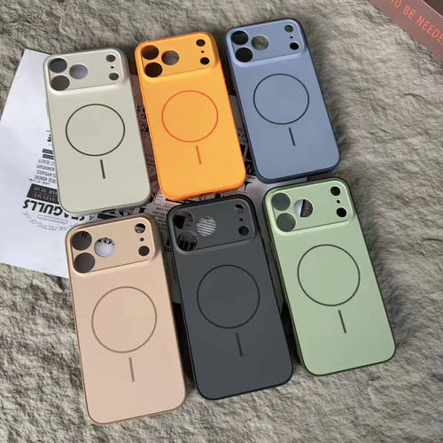 适用iPhone17Pro Max 17E 16pro 15 14 炫彩双色手机壳苹果17 16 14 13Pro 12 11 撞色肤感二合一套批发