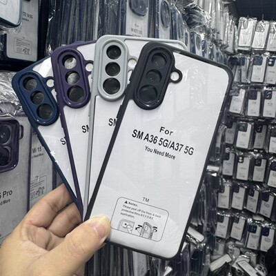 适用三星Galaxy A37 A57 A07 A17 A26 A56 A55 TM磨砂手机壳M36 M35 M34 M55 M56 PC磨砂二合一保护套批发