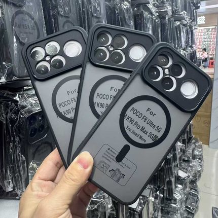 适用外贸红米15C A5 NOTE14 13PRO Redmi A5 A3肤感磁吸手机壳小米15T POCO F8PRO M7 X7pro防摔二合一保护套