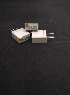 电位器BI 67WR10K 50R 20R  20K 5K 100K 50K 精密多圈可调电阻器