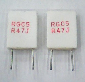 无感电阻   5W  0.22R  /0.47R  供选 可直代KOA的5W