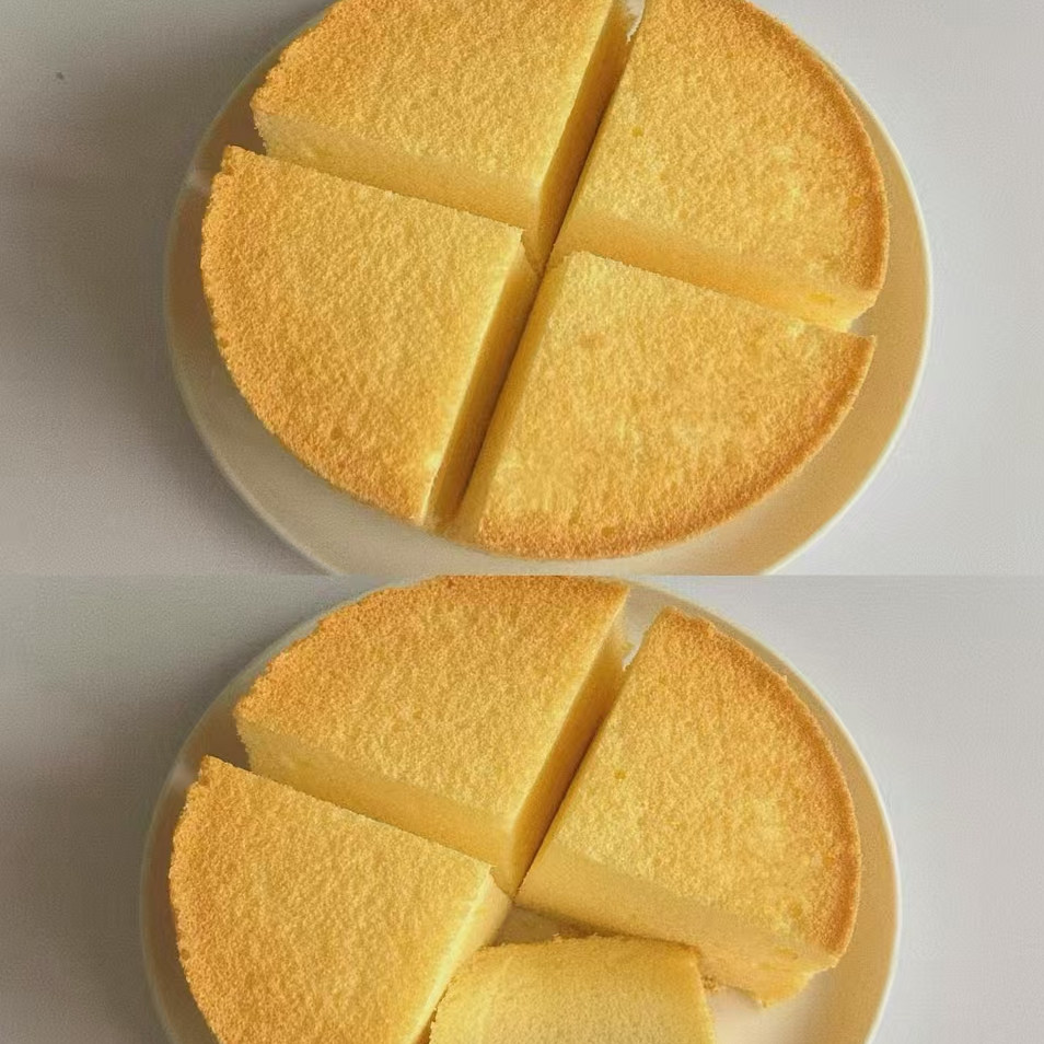 DIY戚风蛋糕香软蛋糕蛋香新鲜现做蛋香软糯香软