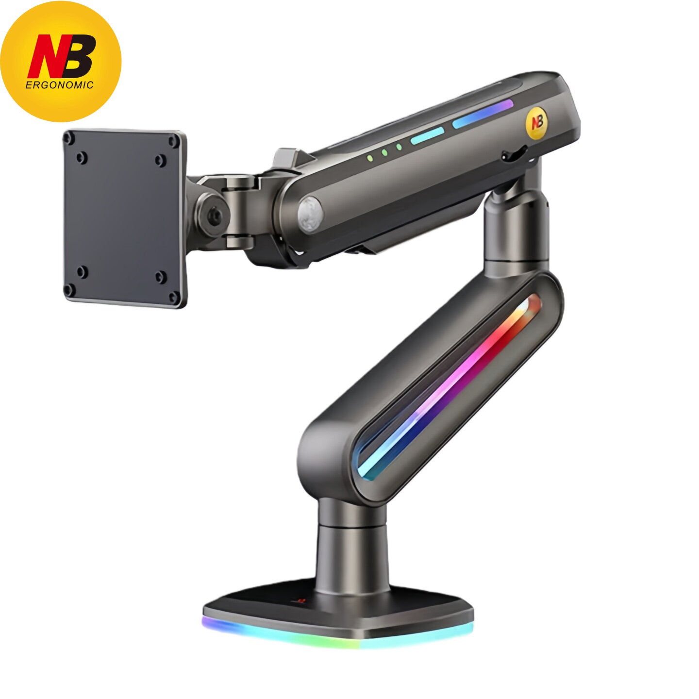 NB电竞RGB机械臂显示器支架图片